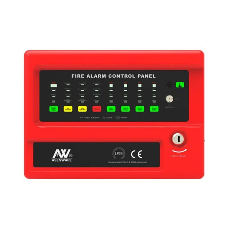 Asenware Conventional 4 Zone Fire Alarm Control Panel