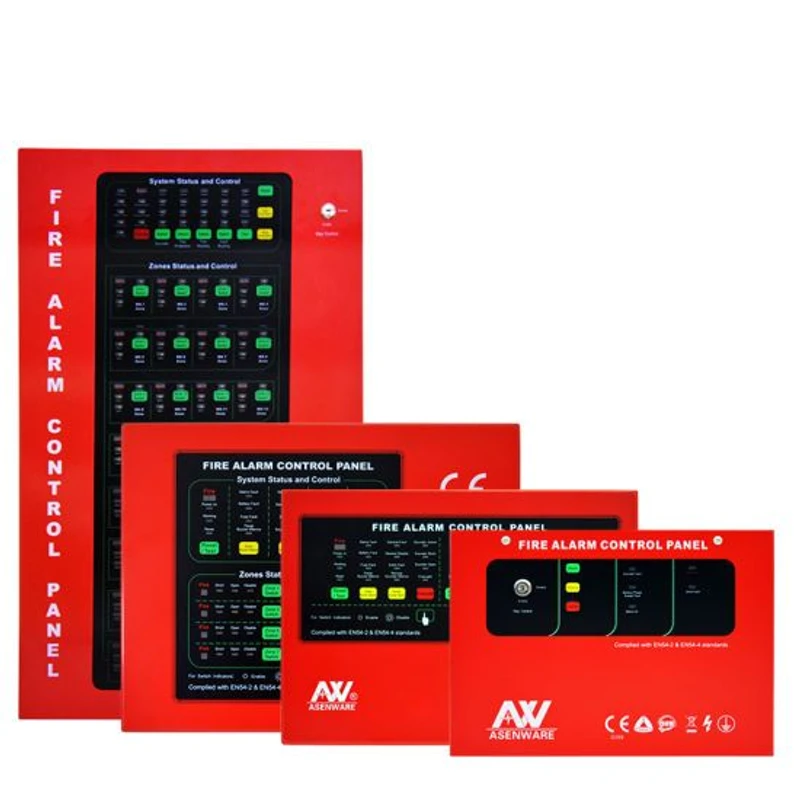 Asenware Conventional 4 Zone Fire Alarm Control Panel