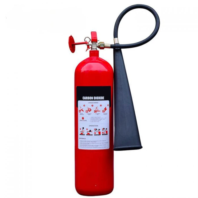 Carbon Dioxide (CO2) Extinguishers:
