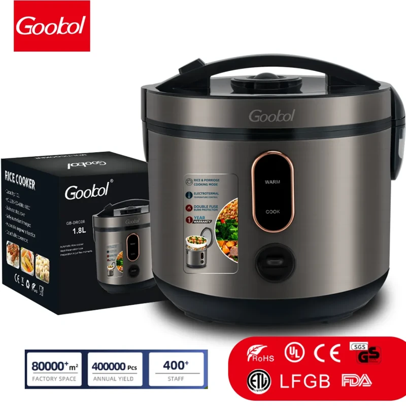 Haley 1.5L Deluxe Electric Rice Cooker – Fast Cook, 220V, Non-Stick, Affordable Home Appliance - Image 3