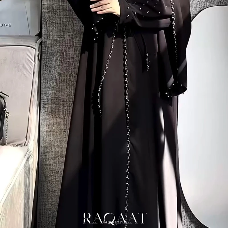 Abaya An Aleena 3 Part Bourka, Coat, Hijab. - Image 6