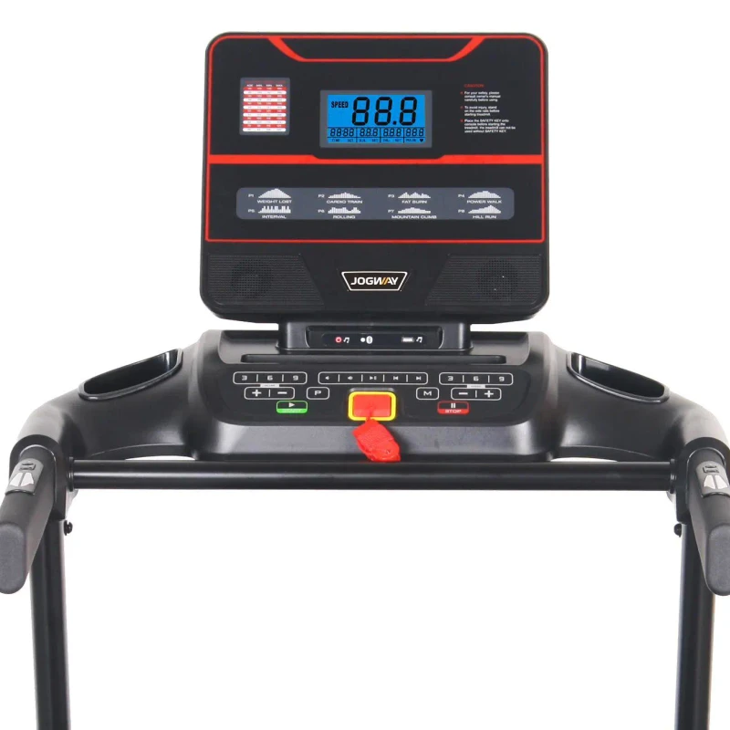 JOGWAY Run-80 AC Motor: 5.0HP Peak Foldable Motorized Treadmill