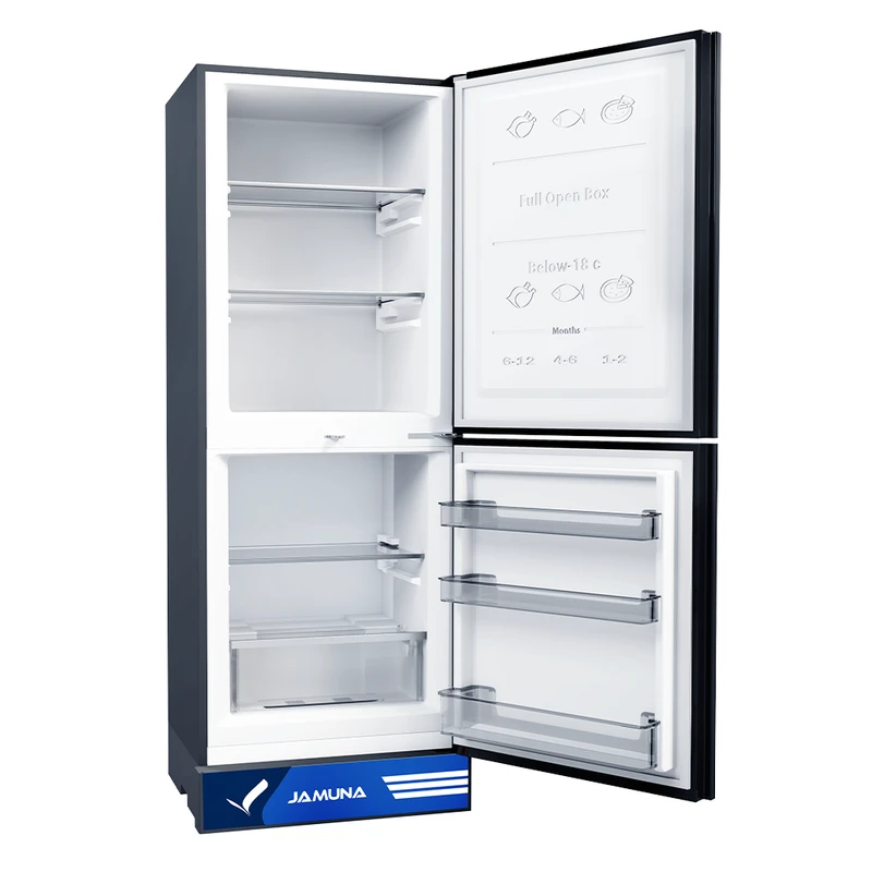 Jamuna 329L Refrigerator JE6-TM3B9QD Mirror Magic Black - Image 5