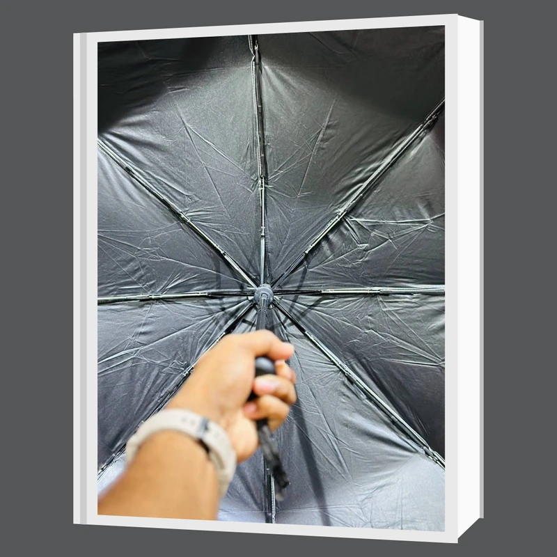 Premium 8-Ribs Automatic Folding Umbrella - Image 4