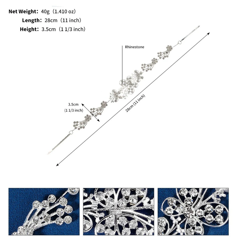 Exquisite floral headband