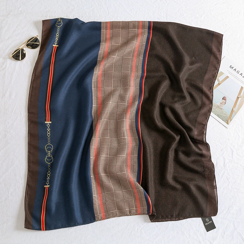 Elagant blue hijab / orna