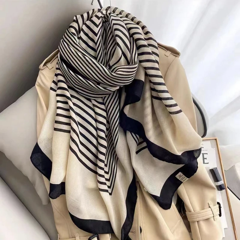 Sophisticated white color full coverage cotton hijab / orna