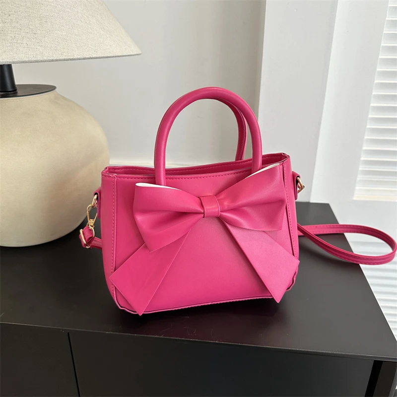 Gorgeous Rose Pink Shoulder Bag - Thumbnail 3