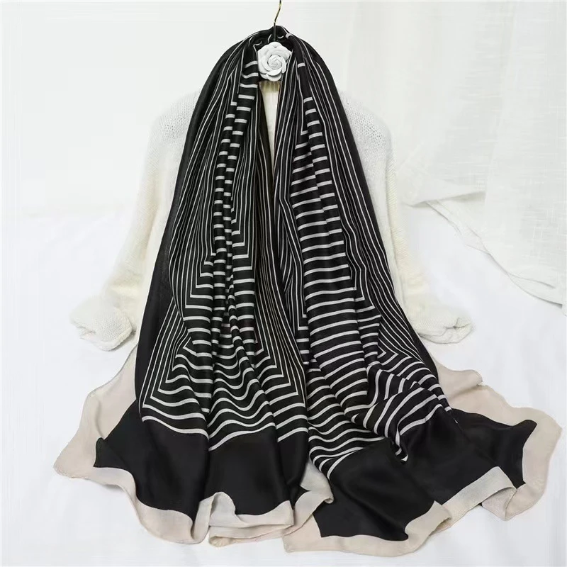 Elegant & soft black hijab