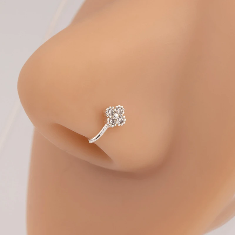 Imported Stainless Steel Non Piercing Nose Ring