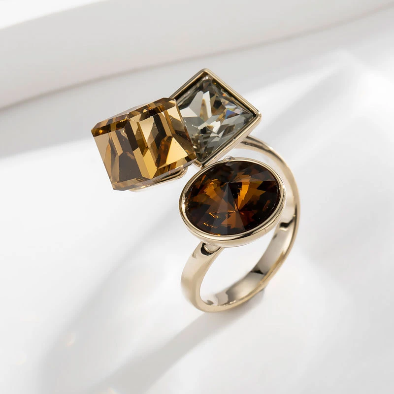 Stainless Steel Shiny Adjustable Ring