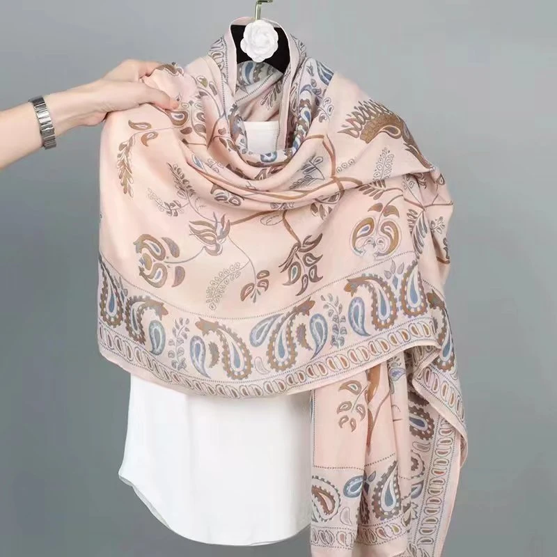 Light pink classy hijab / orna - Thumbnail 3
