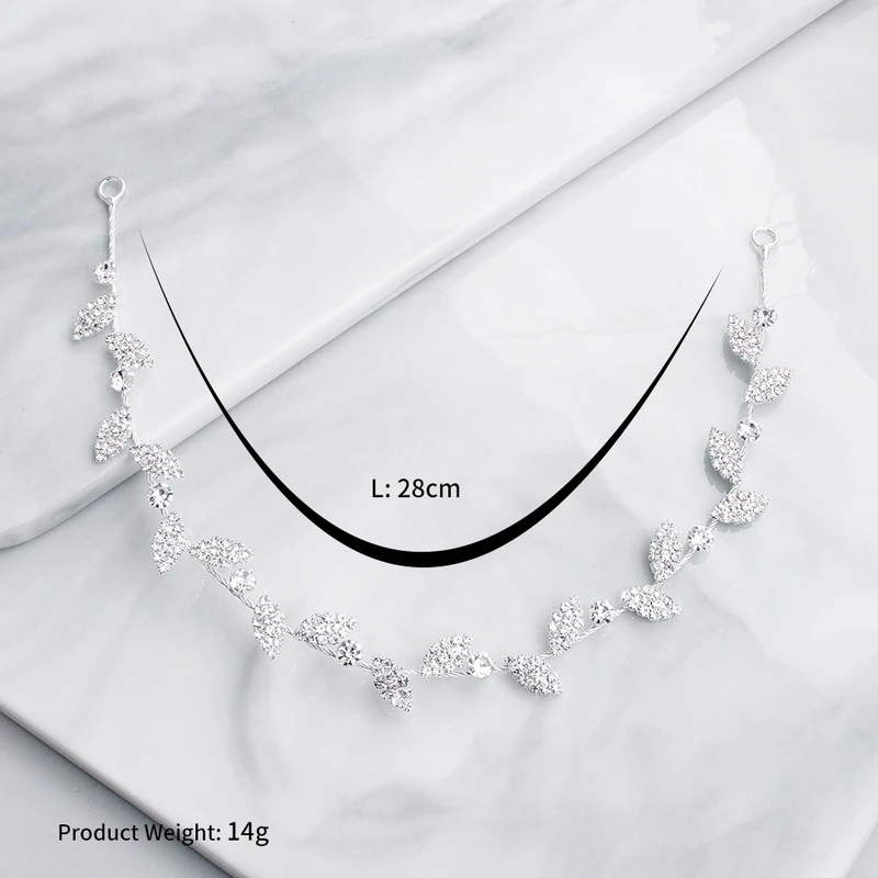 Bridal Wedding Party Crystal Rhinestone Faux Pearl Flower Headband