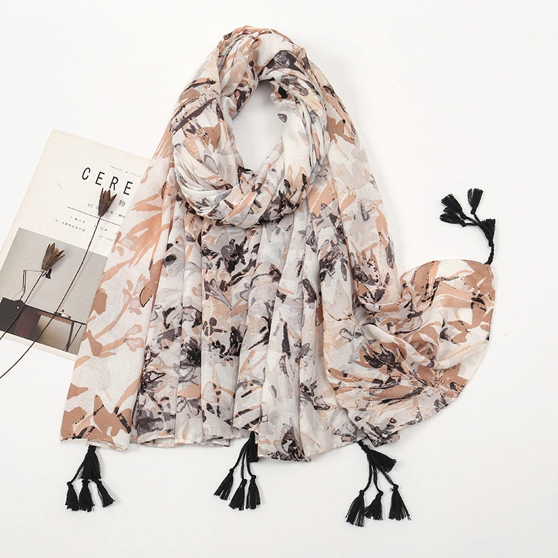Stylish Gray Color Soft Cotton Hijab