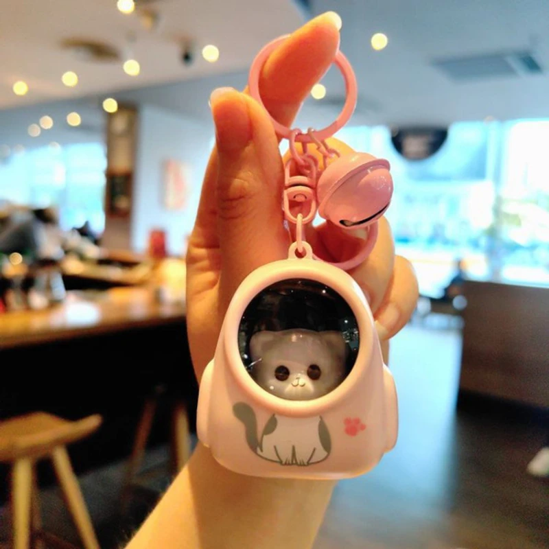 Pink color adorable bag pendant