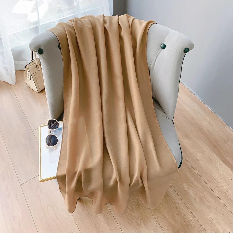 Beautiful khaki color hijab / orna