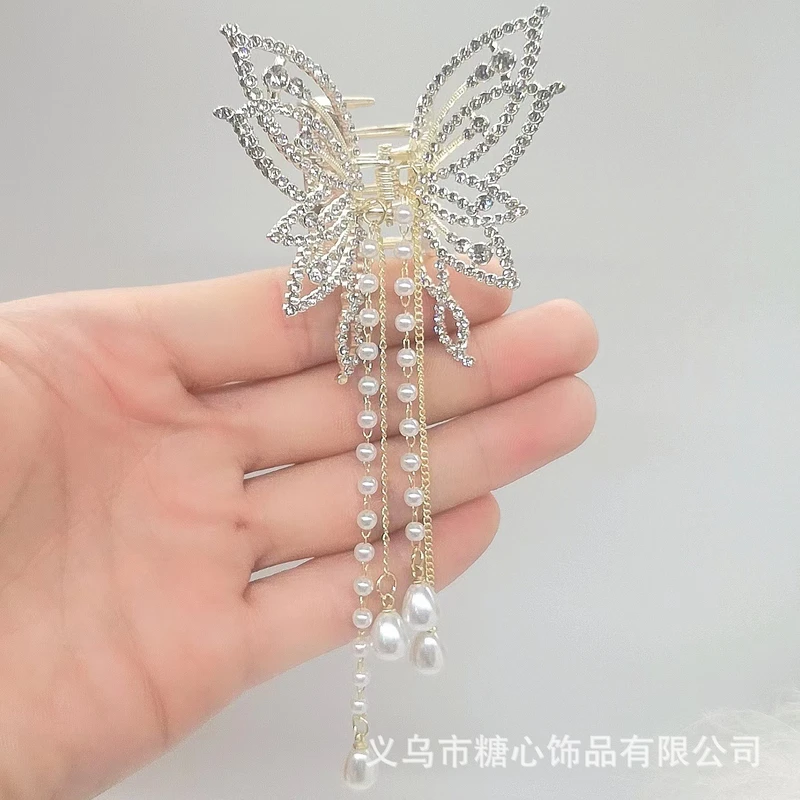 Beautiful white color claw clip