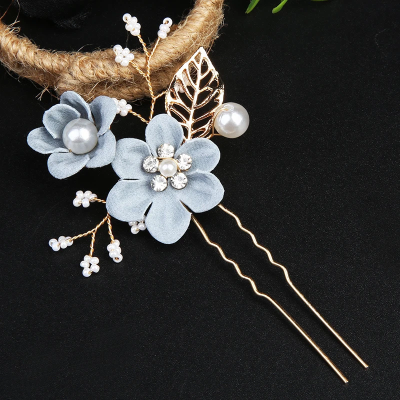 Elegant Exquisite Handmade Stylish Replacement Crystal Rhinestone Pearl Headband/Hair Accessories