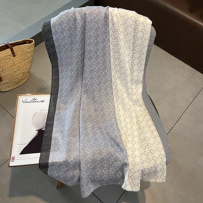 Elegant Grey color hijab / orna