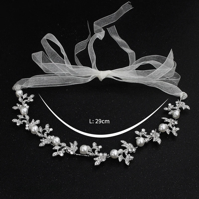 Exquisite Crystal Rhinestone Faux Pearl Flower Hair Accessories