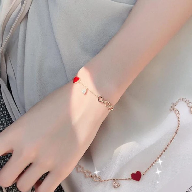 Beautiful Red Love Bracelet