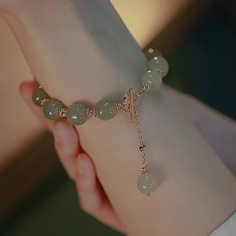 Beautiful Green Crystal  Bracelet