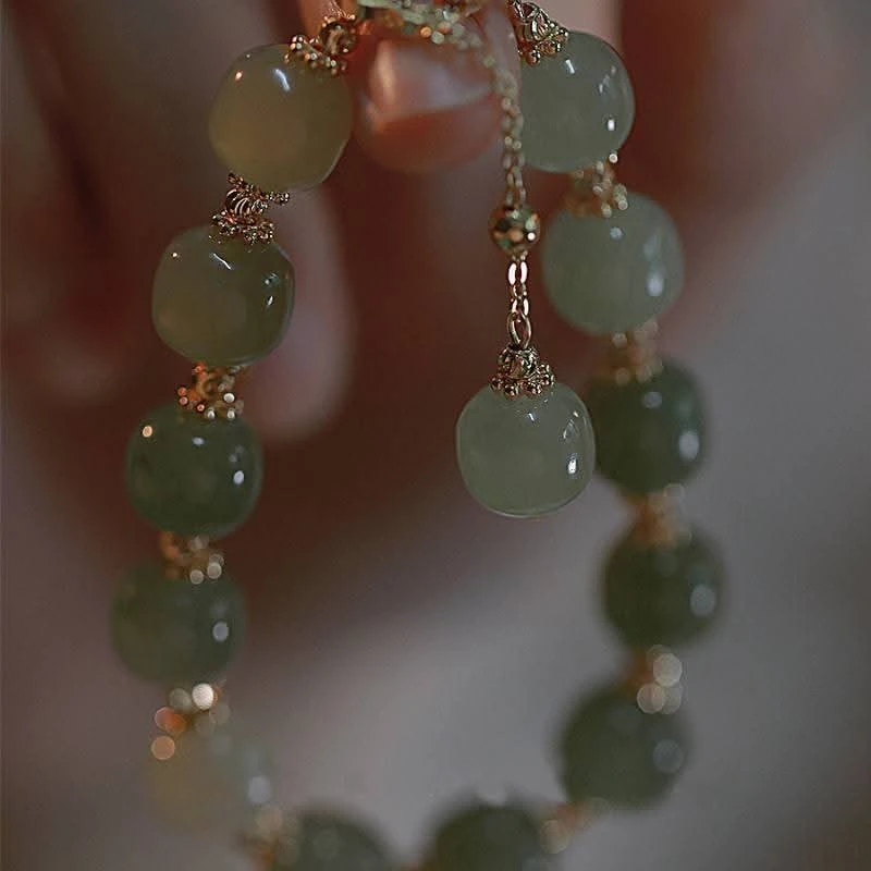 Beautiful Green Crystal  Bracelet