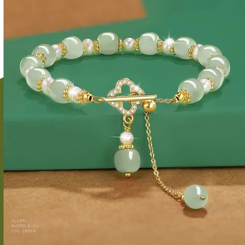 Stylish Green Color Bracelet