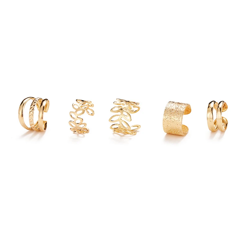 Pretty non piercing earrings set