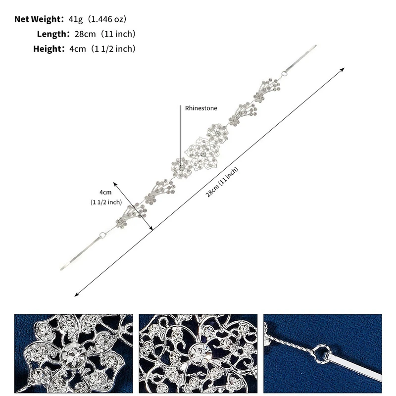 Beautiful White Color Floral Headband