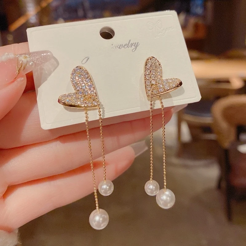 Beautiful tassel earrings