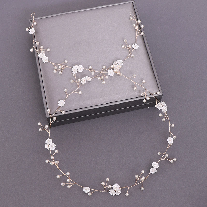 Hair Vine Fantasy Eye-catching Faux Pearl Headpiece