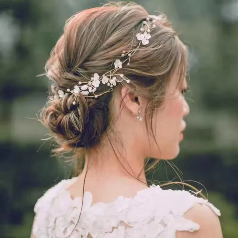 Hair Vine Fantasy Eye-catching Faux Pearl Headpiece - Thumbnail 3