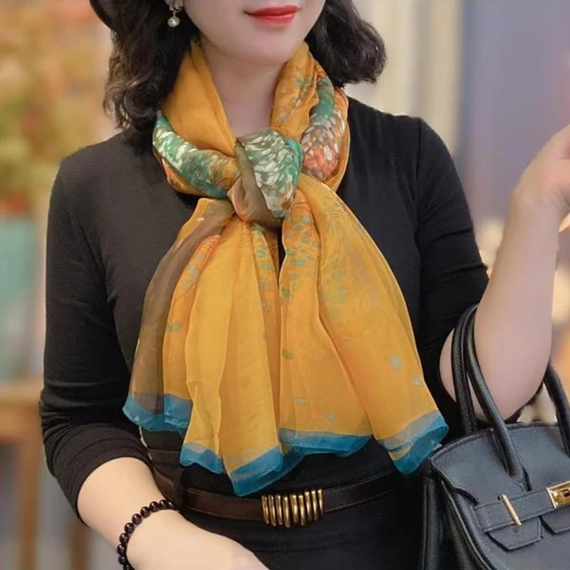 Beautiful yellow color hijab / orna