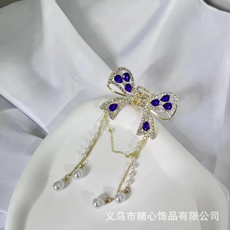 Purple color classy claw clip
