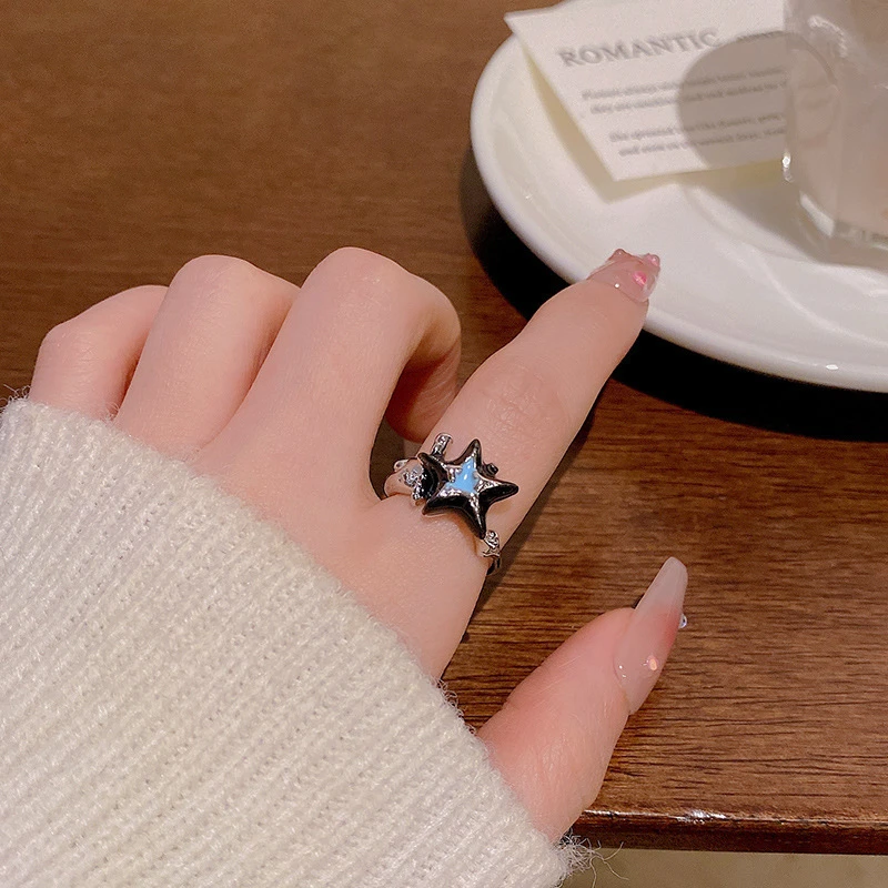 Pretty Lucky Star Open Ring - Thumbnail 3