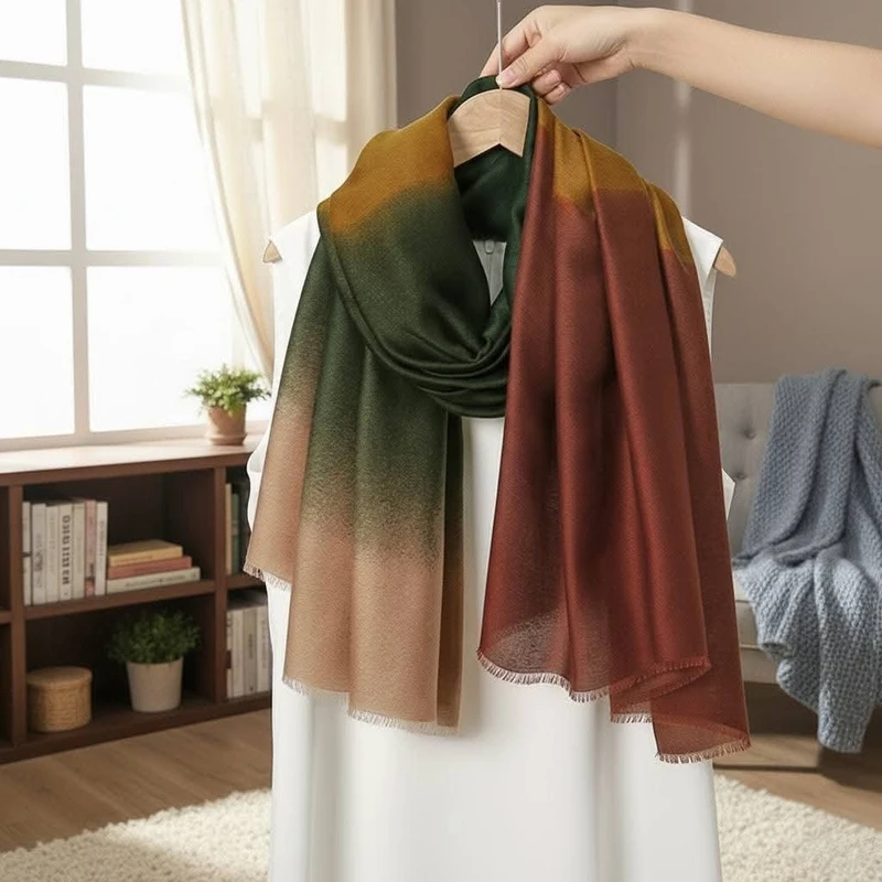 Colorful soft long hijab/ orna