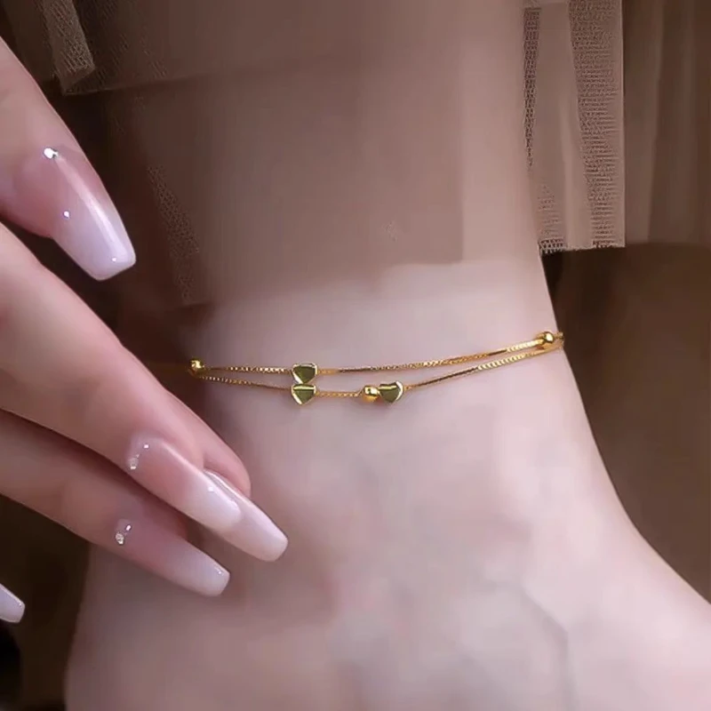 Stainless Steel Shiny Stylish Anklet