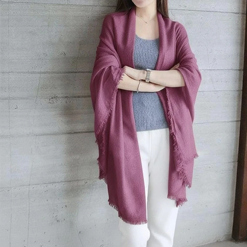 Gorgeous onion color soft big size hijab/orna