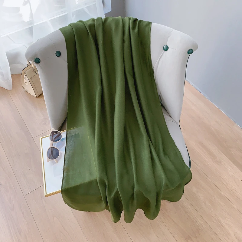 Army green color classy hijab / orna