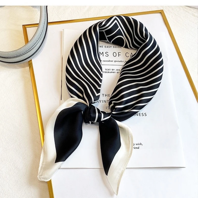 Stunning black silk scarf / hijab