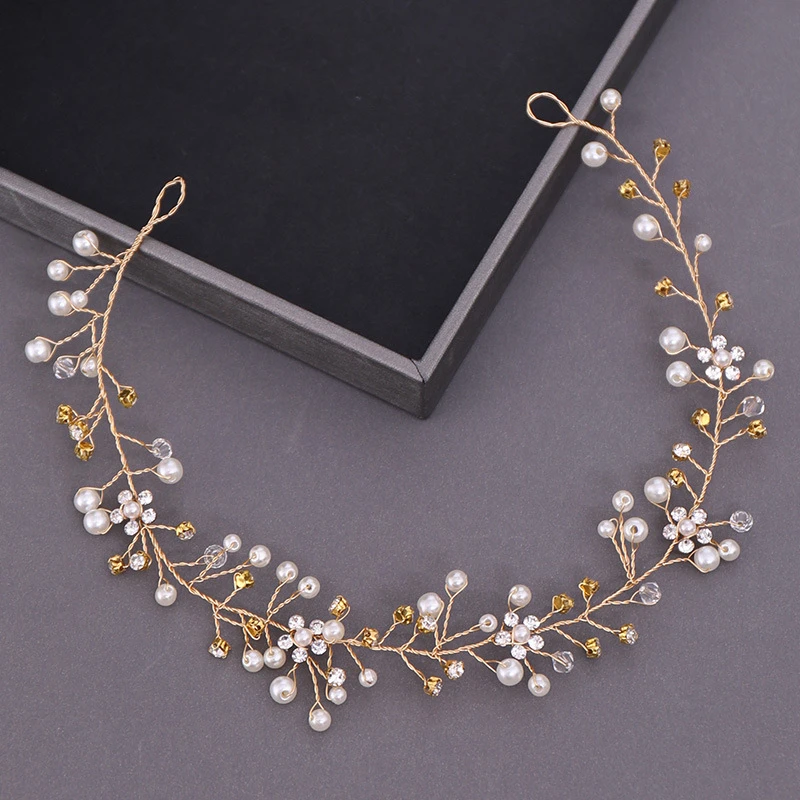 Beautiful Floral Pearl Headband