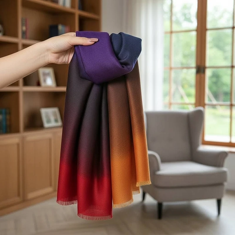 Colorful Glossy Party Hijab