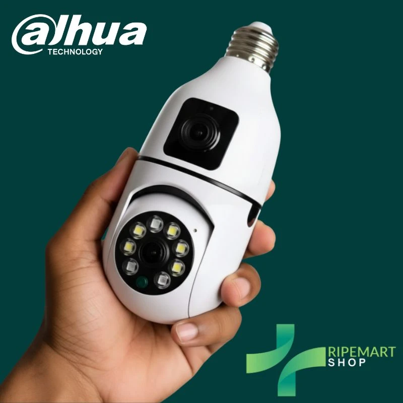 🛡️ Dahua Smart Wi-Fi Bulb Security Camera (360° Full HD) | Two-Way Audio | Night Vision - Image 7