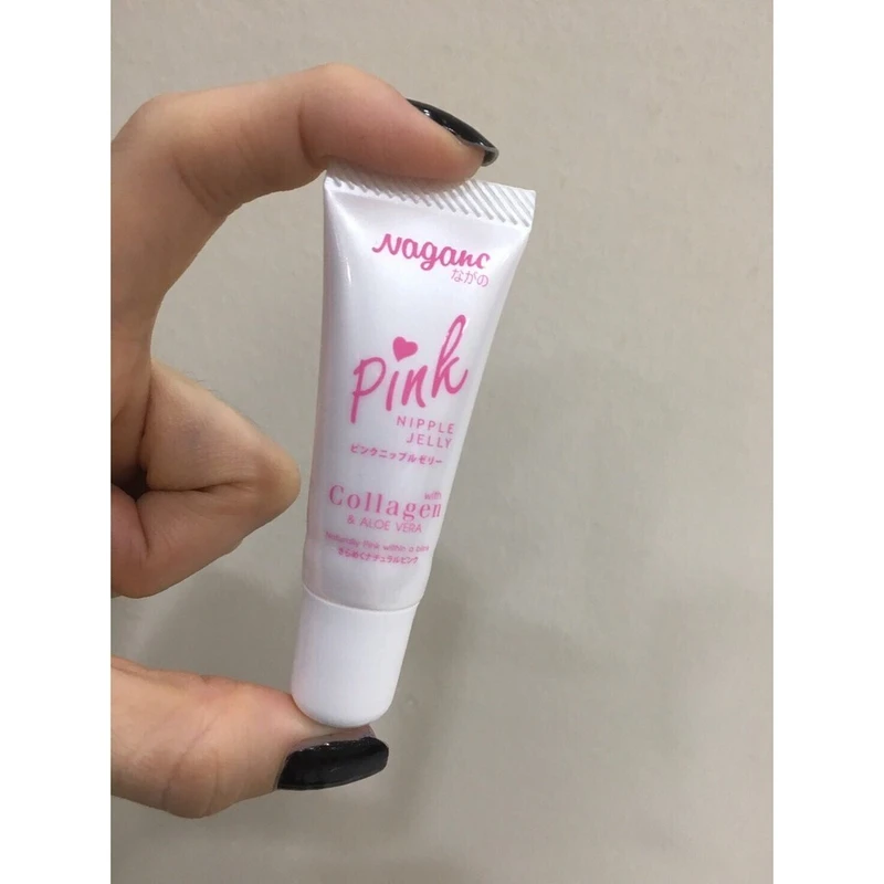 Nagano Pink Nipple Jelly with Collagen & Aloe Vera - Image 3