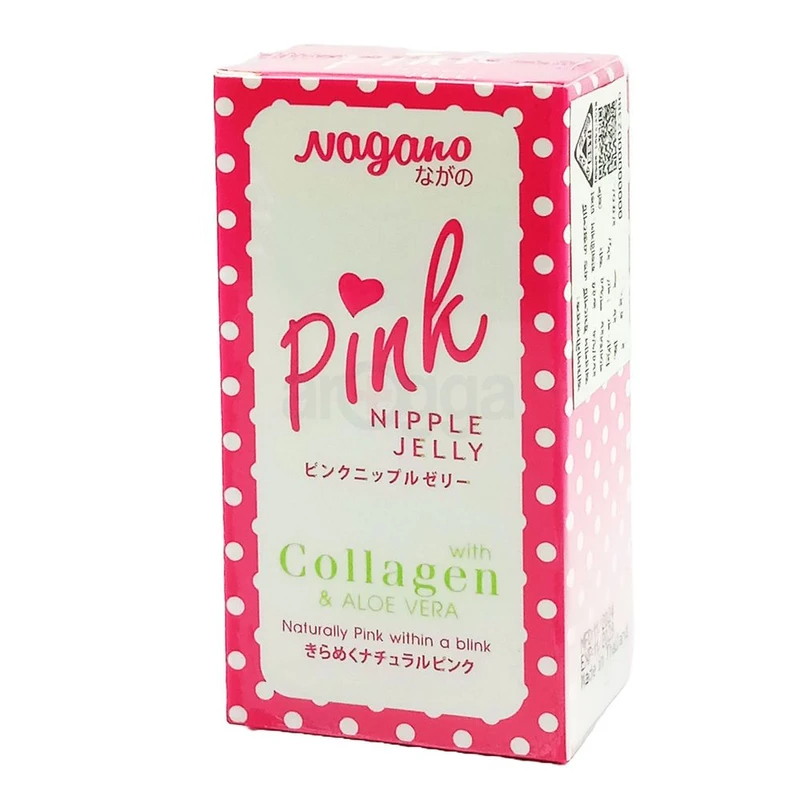Nagano Pink Nipple Jelly with Collagen & Aloe Vera