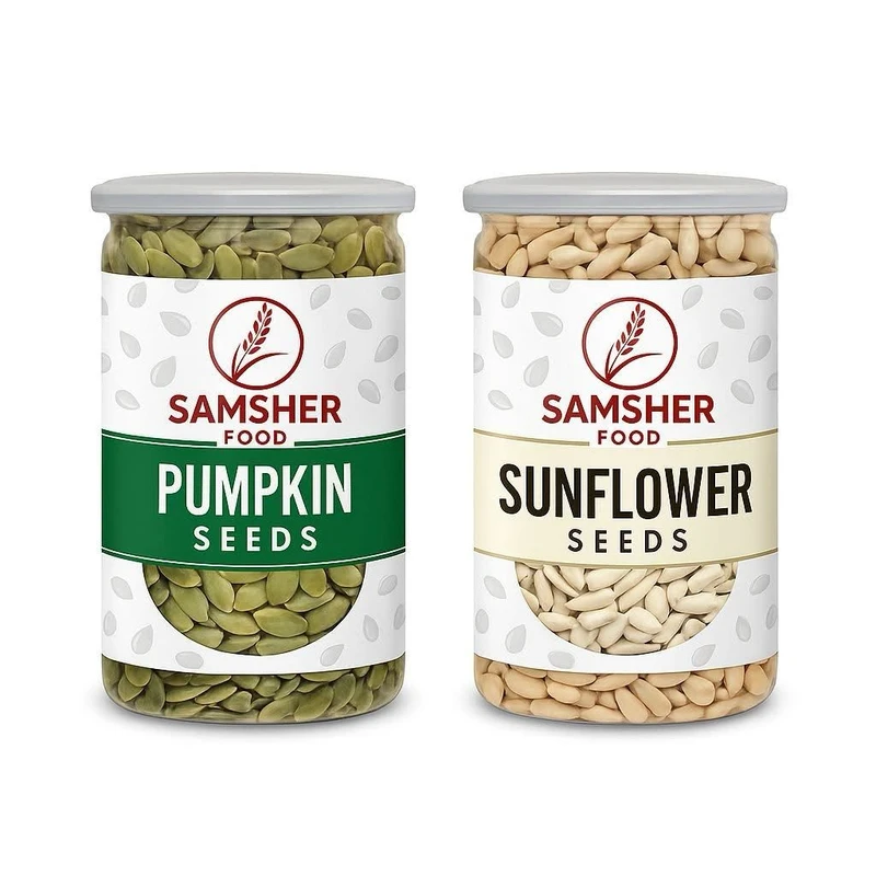 Pumpkin seed amd sunflower seed
