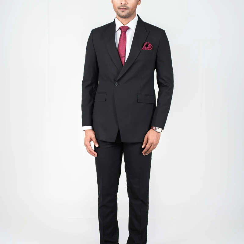 Luxury Single Button Double Breasted Suit