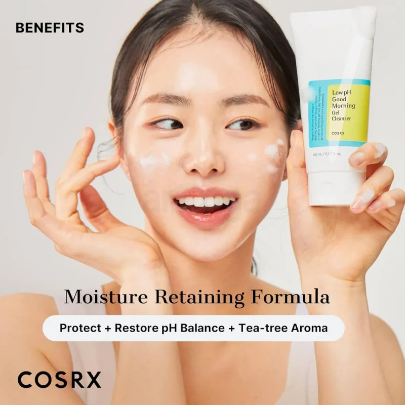 COSRX Low pH Good Morning Gel Cleanser 150ml - Image 7