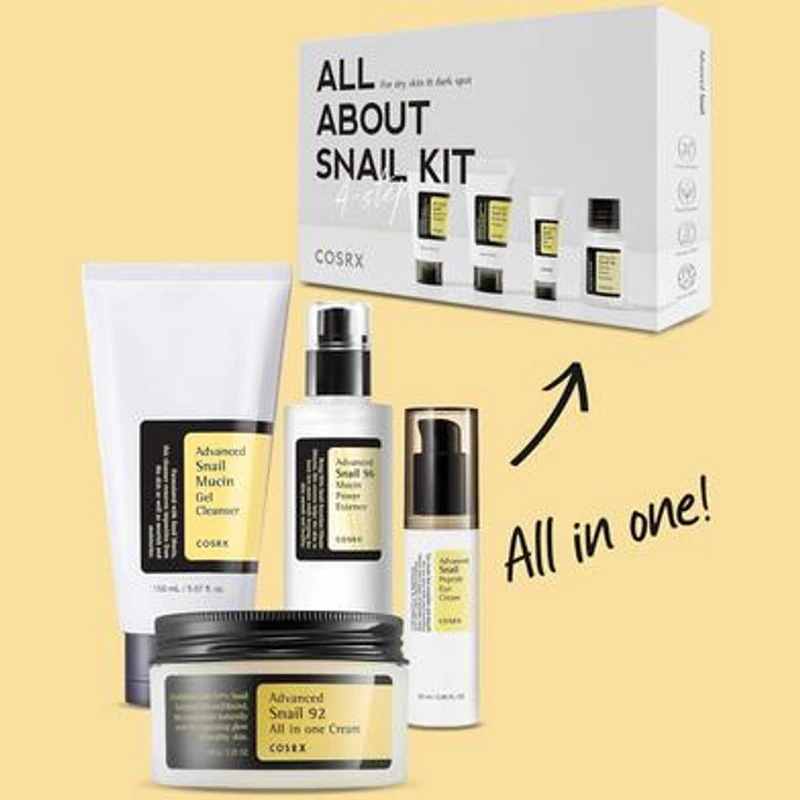 Cosrx All About Snail Kit 4 Step Gift Set